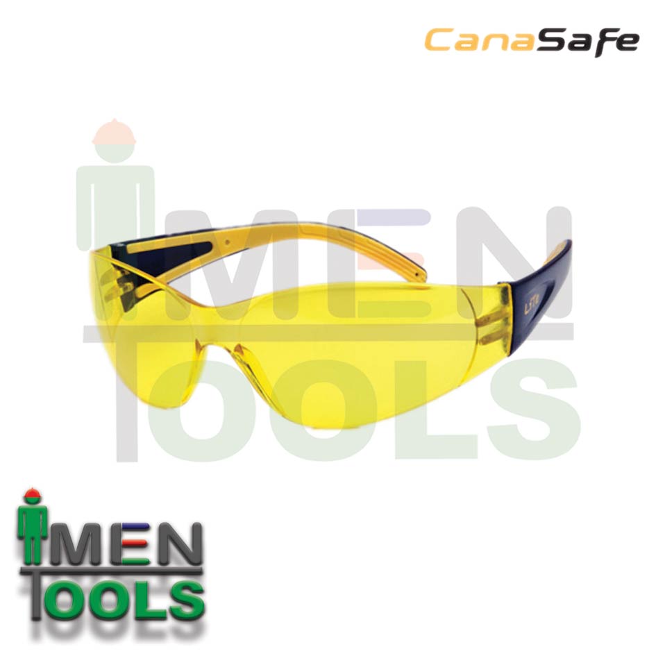 عینک ایمنی کاناسیف زرد LiTe-20283